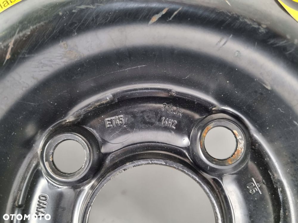 KOŁO DOJAZDOWE ZAPASOWE Ibiza II Polo III 105/70 R14 4x100 1H0601027C zapas - 4