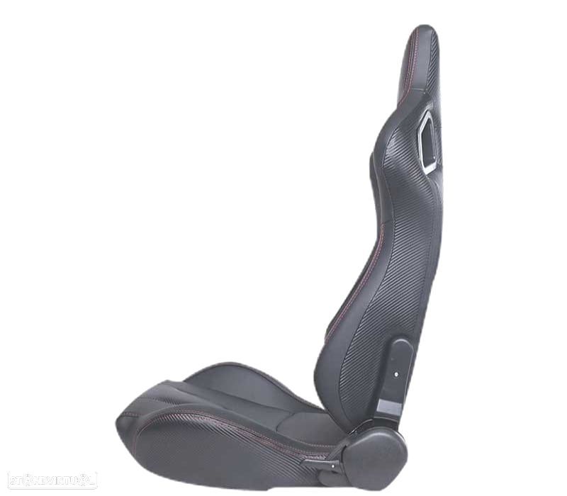 KIT BANCO SEMI BAQUET TIPO RS EM PELE PRETA - 5