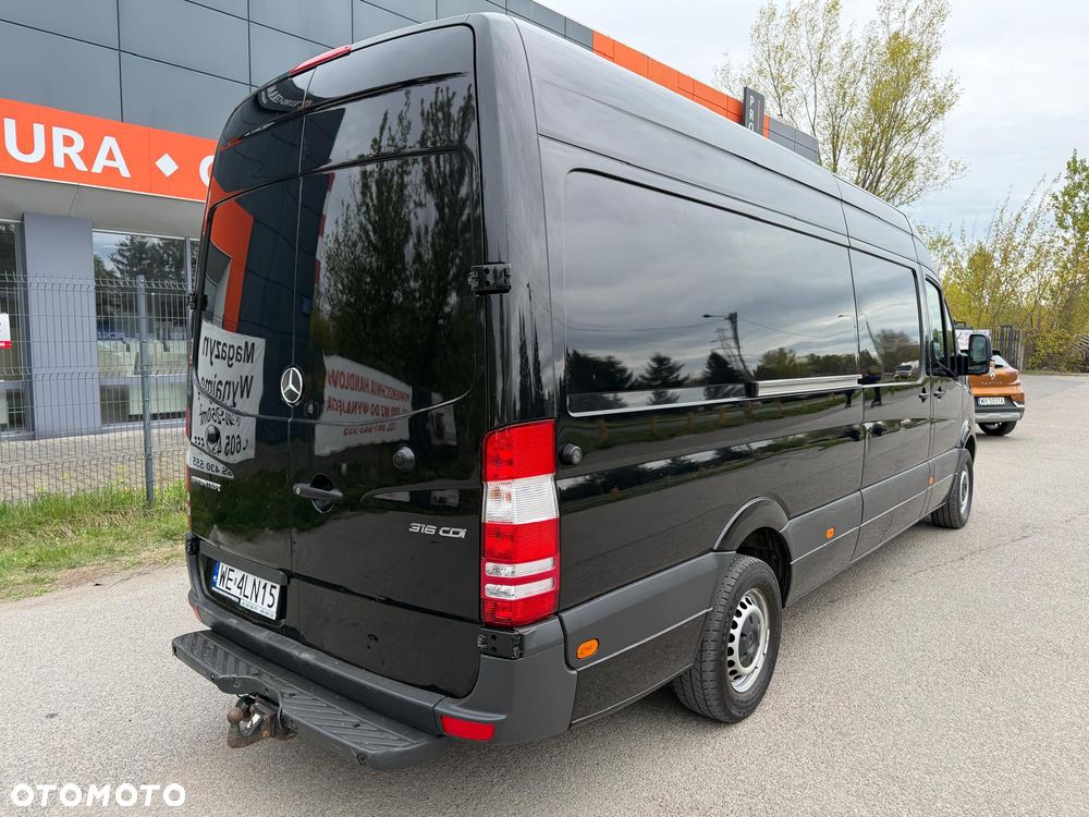 Mercedes-Benz Sprinter 316 CDI, 2.2 163KM, L4H2, Niski przebieg, Bardzo zadbany - 12