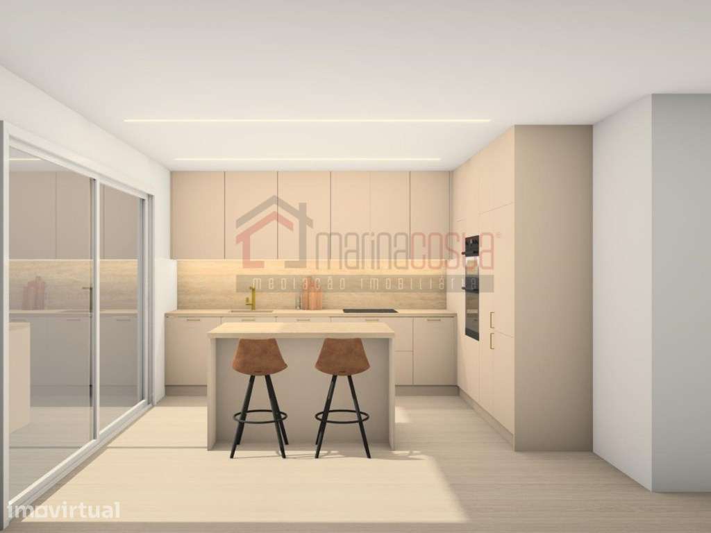 Apartamento T2 Novo com Garagem em Ferrel - Grande imagem: 2/10