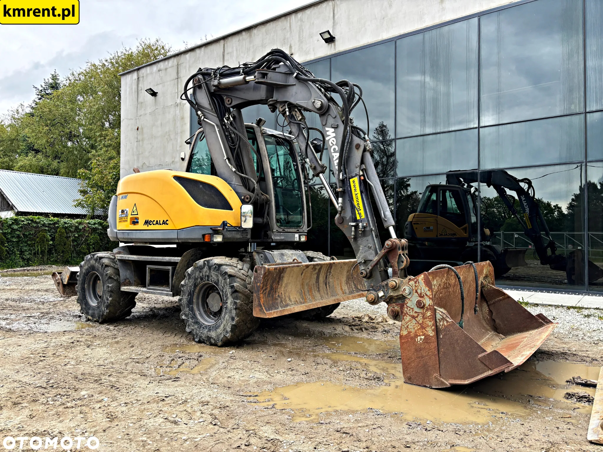 Mecalac 714 MW KOPARKA KOŁOWA 2013R. | CAT LIEBHERR 313 315 312 JCB JS 145 - 5