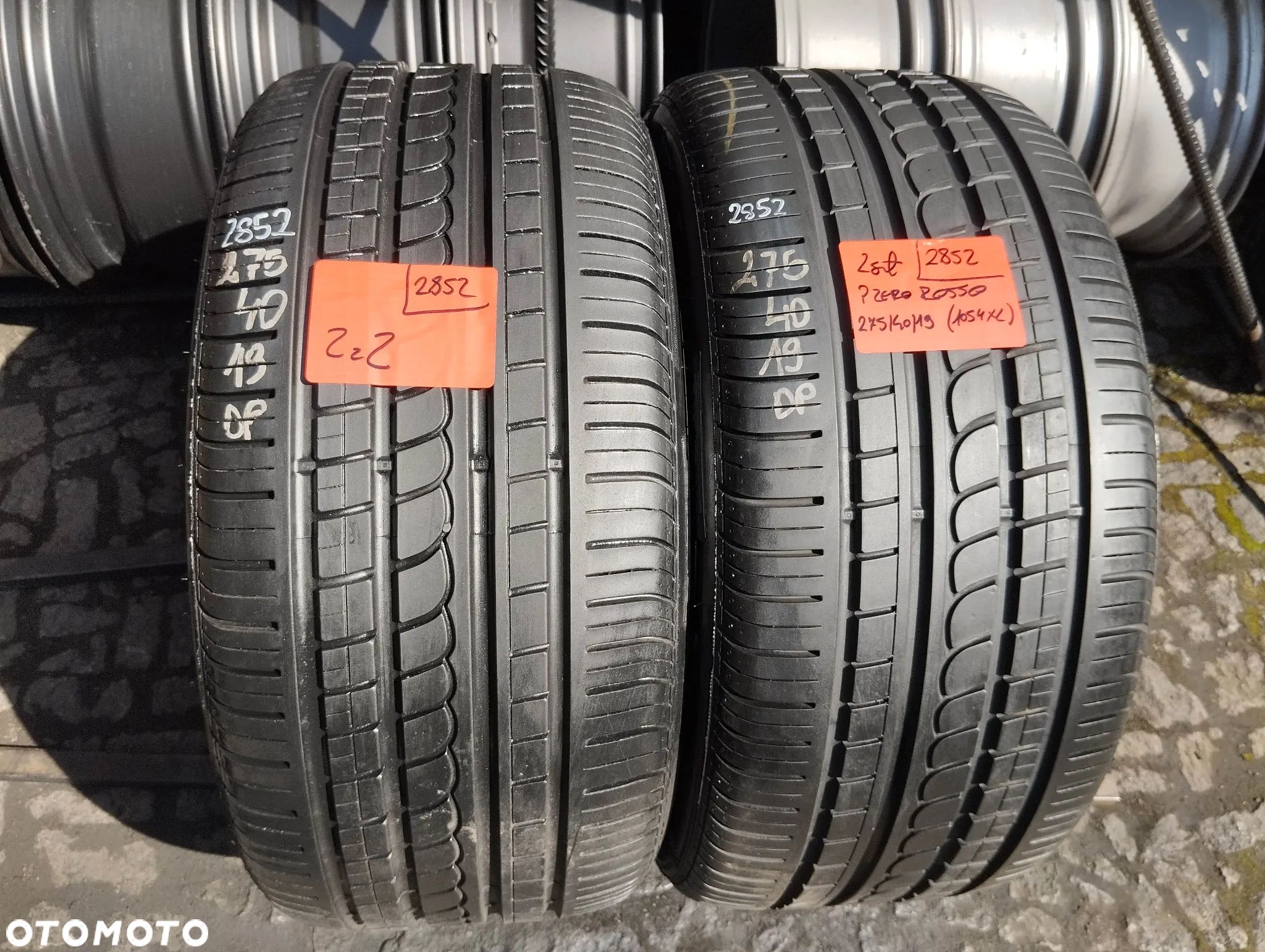 275 40 19 Pirelli P Zero Rosso 2szt Lato - 1