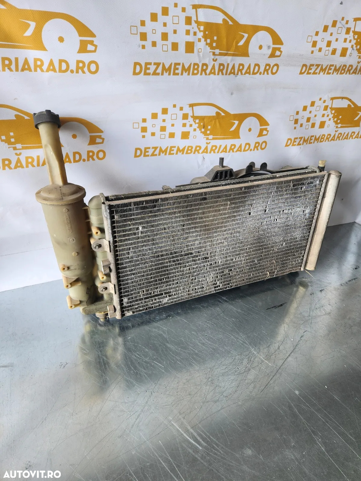 Radiator Racire Apa Antigel Clima Ac Termocupla Electroventilator Fiat Punto 2 1.2 Benzina - 2