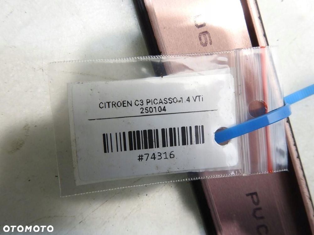 LISTWA DACHOWA DACHU LEWA CITROEN C3 PICASSO 98547R02 - 4