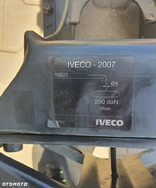 Wieszak winda podnośnik koła zapasowego Iveco DAF MAN Volvo - 4