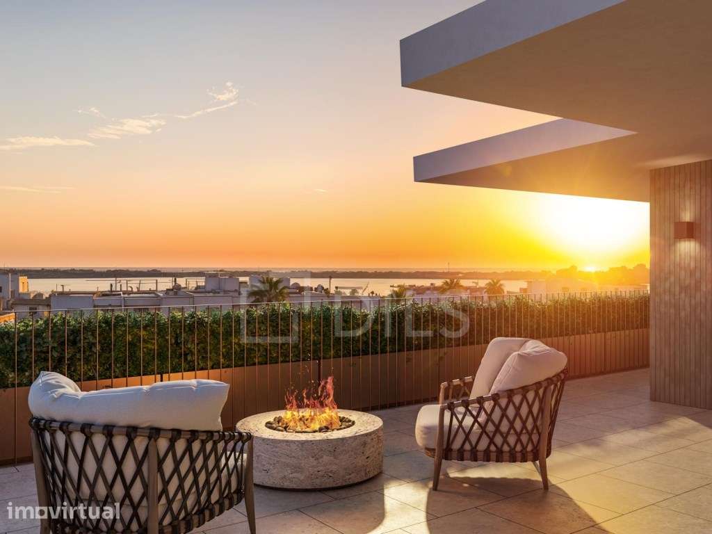 Apartamento T2 com jardim em novo empreendimento, Tavira, Algarve - Grande imagem: 2/49