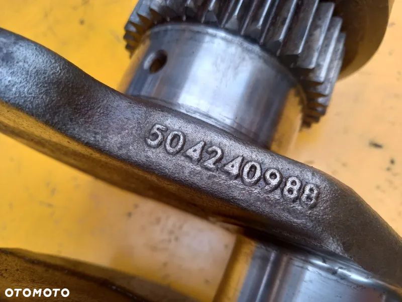 Wał korbowy silnika F4DFE4133*B014 New Holland T6.155 - 6