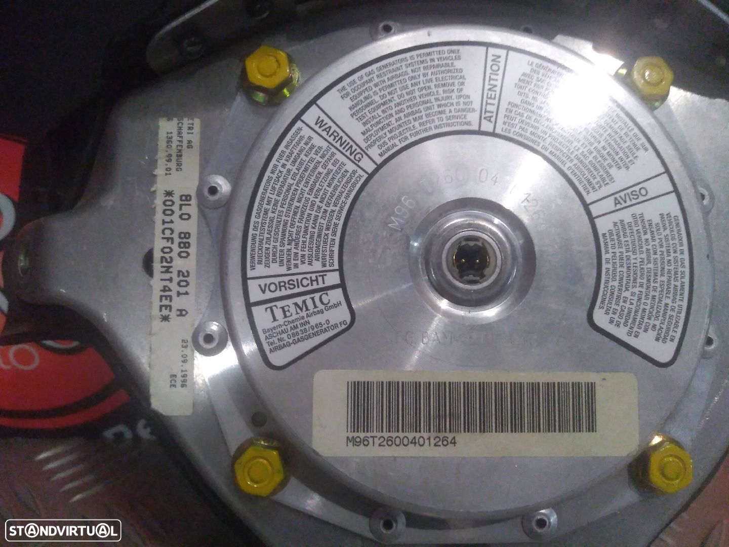Airbag Volante Audi A3 (8L1) - 2