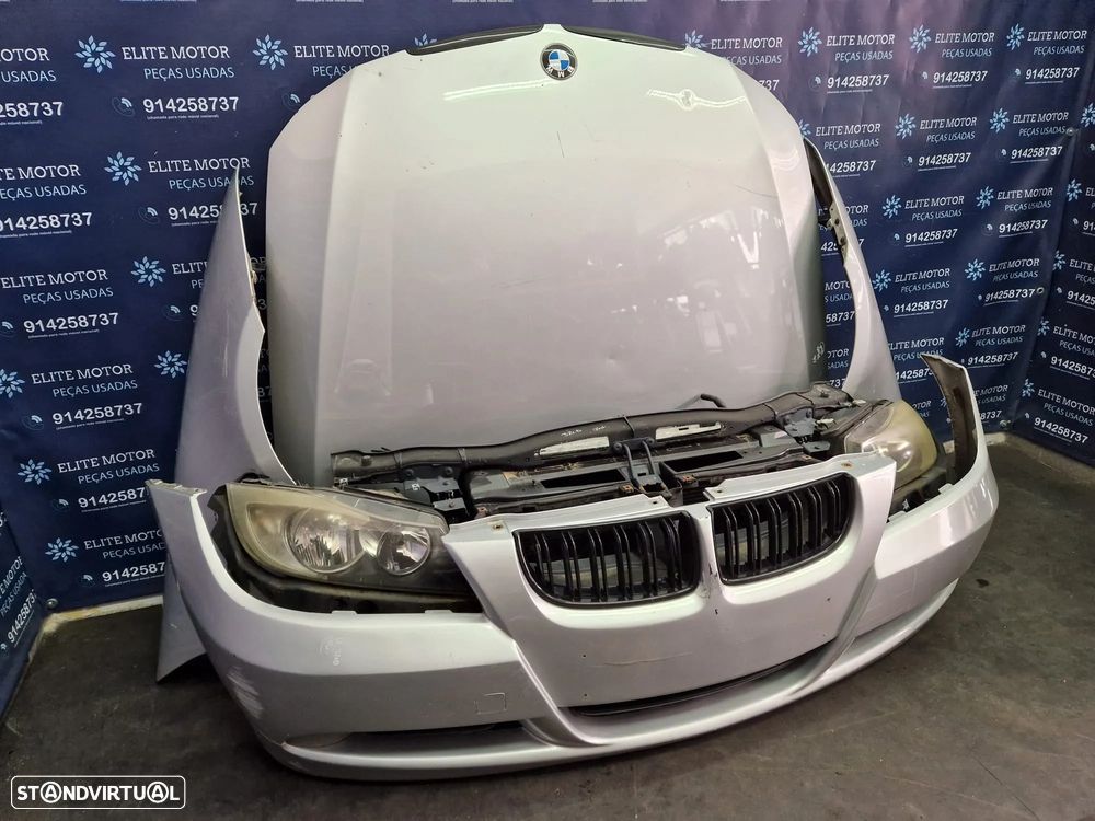 Frente completa usada BMW E90 E91 320D capot parachoques guardalamas oticas radiador 318d - 2