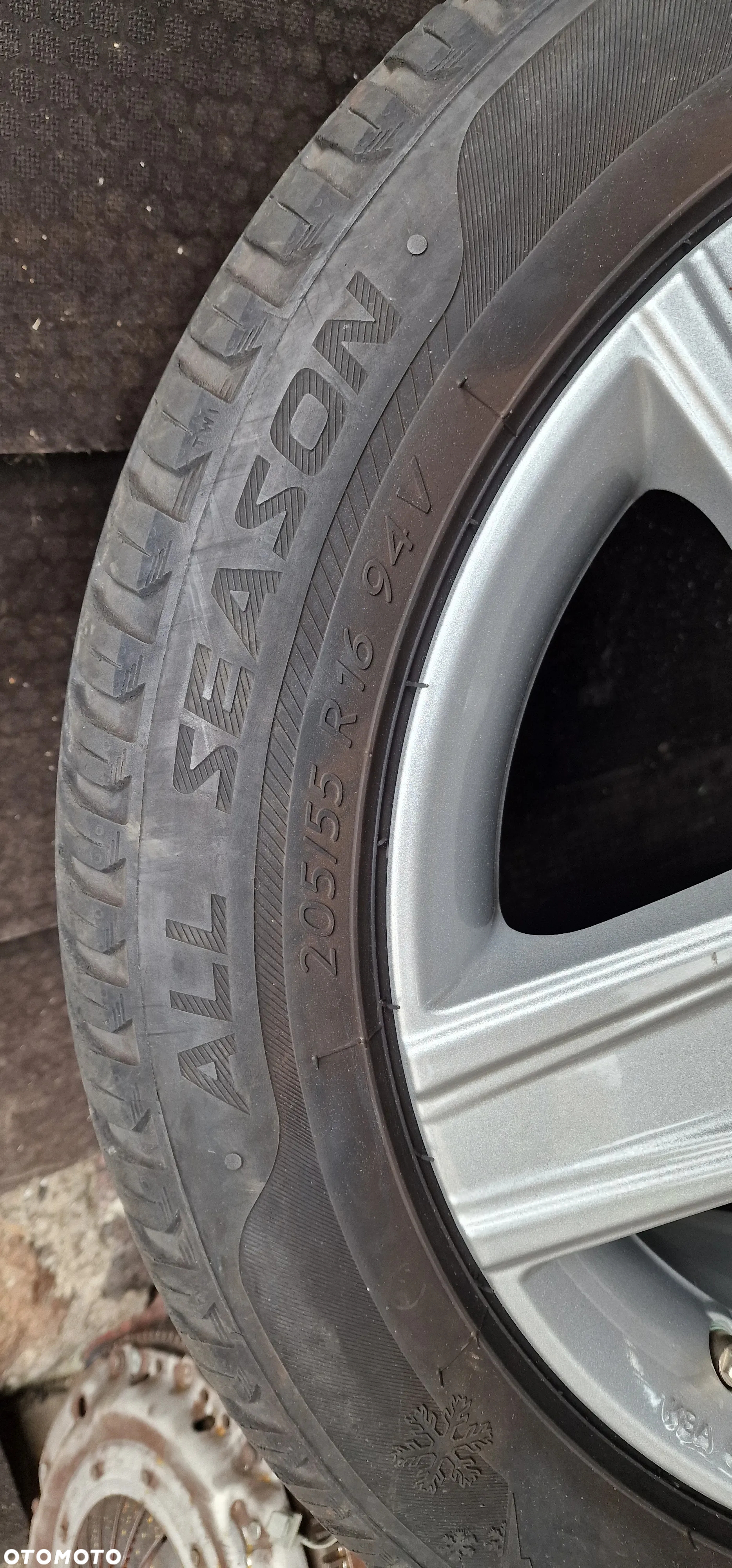 ALUFELGI+OPONY Wielosezonowe 205/55 16  VW Golf V Touran OCTAVIA II 16' 5X112 ET48 - 6