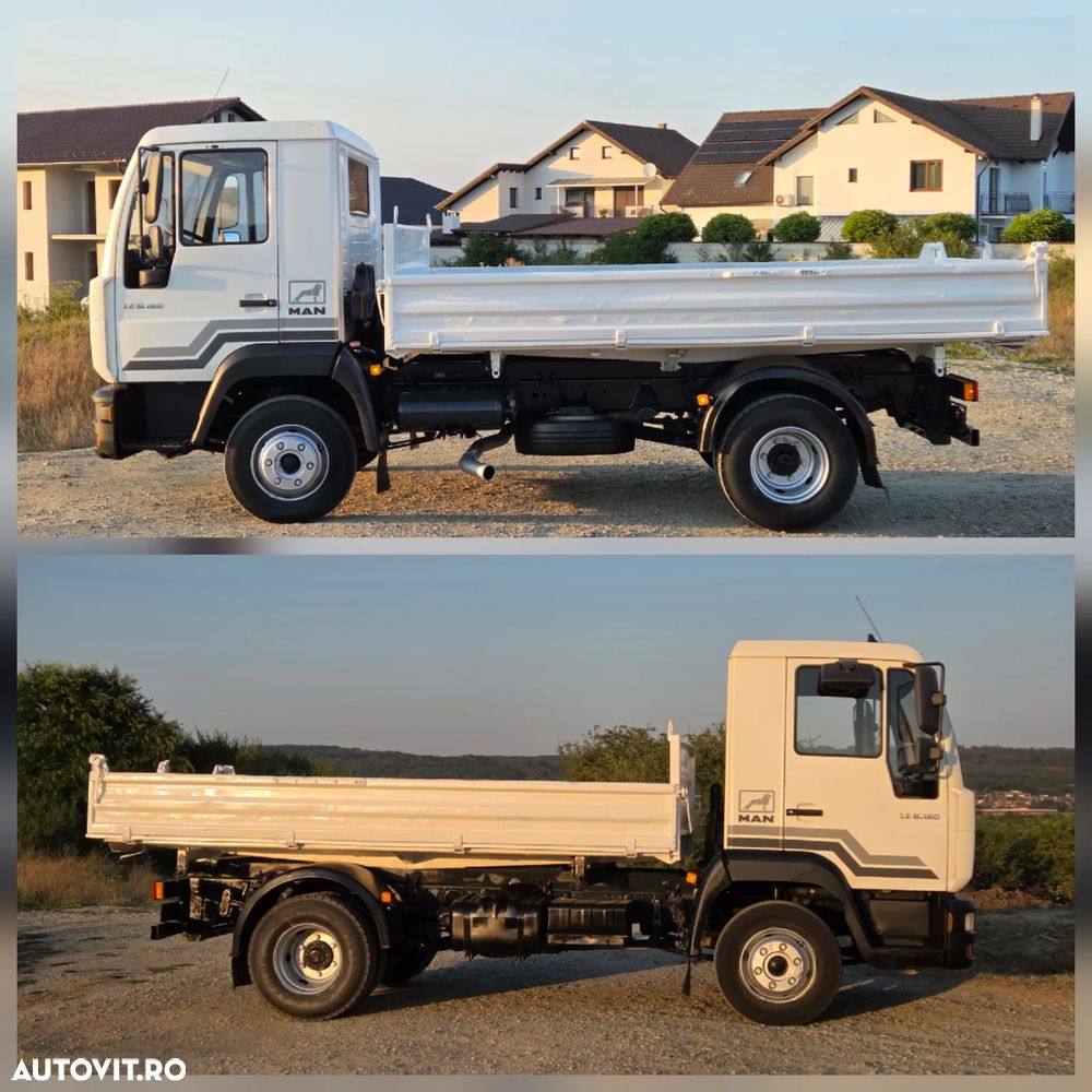 MAN 7,5t - basculabil 2006 -  280.ooo km - 5