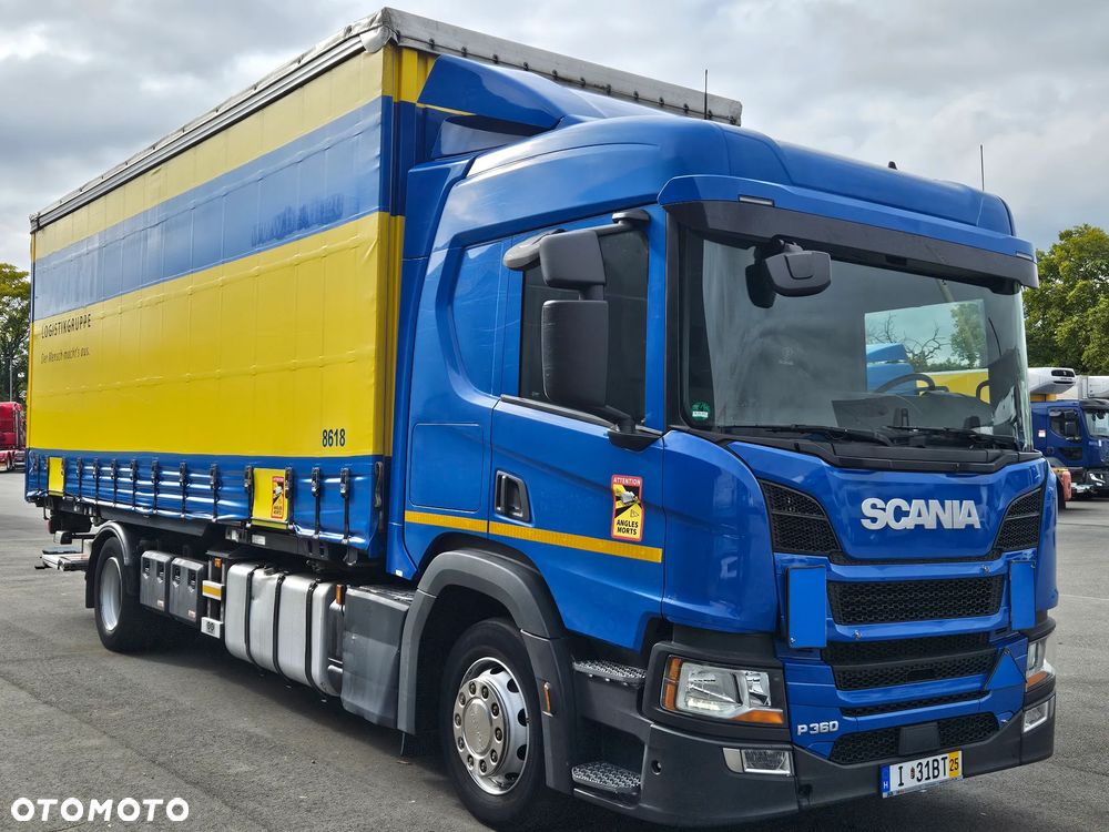 Scania P360 / P410 / BDF / RAMA / FIRANKA / PEŁNA SYPIALKA / WINDA /  E6 / CAŁA NA PODUSZKACH / ROZSTAW OSI 5.5M / LAWETA / DO ŻYWCA / DO BYDŁA  / DO ZABUDOWY / SPROWADZONA - 2