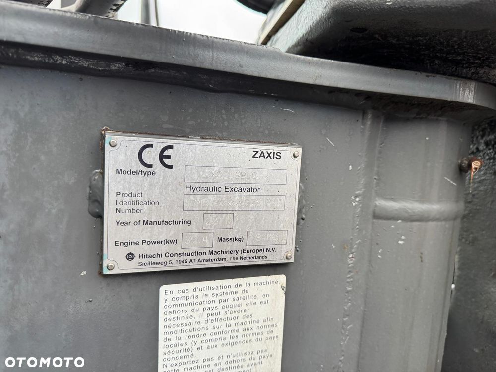 Hyundai Minikoparka  8,4 t Zaxis ZX 85 USBLC-3 Skarpówka AC - 7