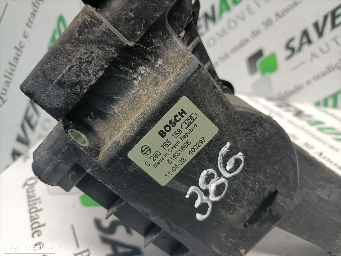 Pedal Acelerador / Acelarador / Potenciómetro Fiat Doblo Veículo Multi - 5