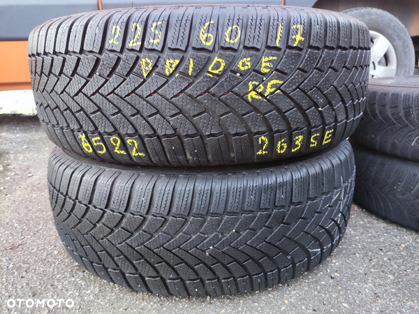 225/60R17 103V XL Opony Zimowe Zima Bridgestone Blizzak LM005 RF 6,5mm Legnica ALU-RAD 225/60