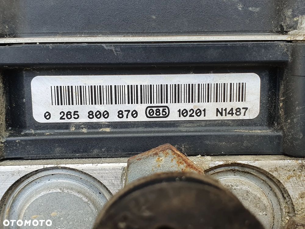 SKODA FABIA II ROOMSTER pompa ABS ABS 0265237025 6R0614117K 0265800870  6R0907379S 6R0907379AB WTYCZKA INSTALACJA - 3