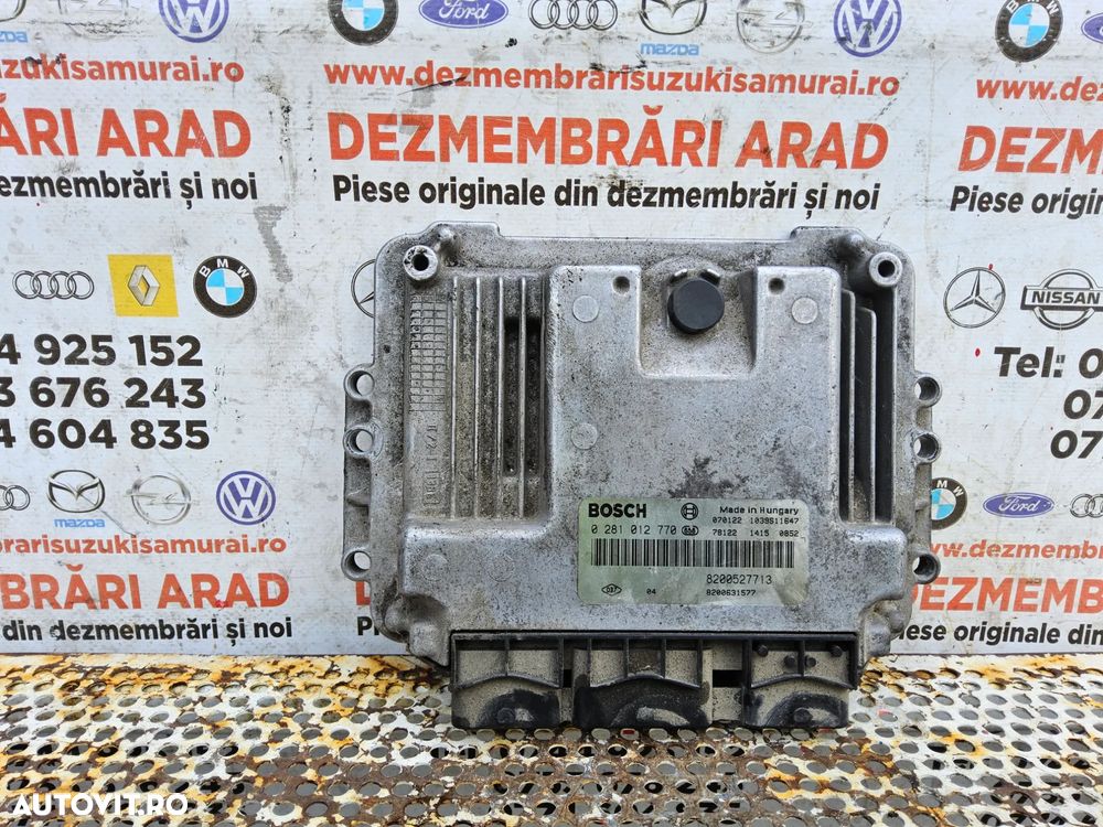 Calculator motor Renault Laguna 1.9 ecu cod 8200527713 - 3