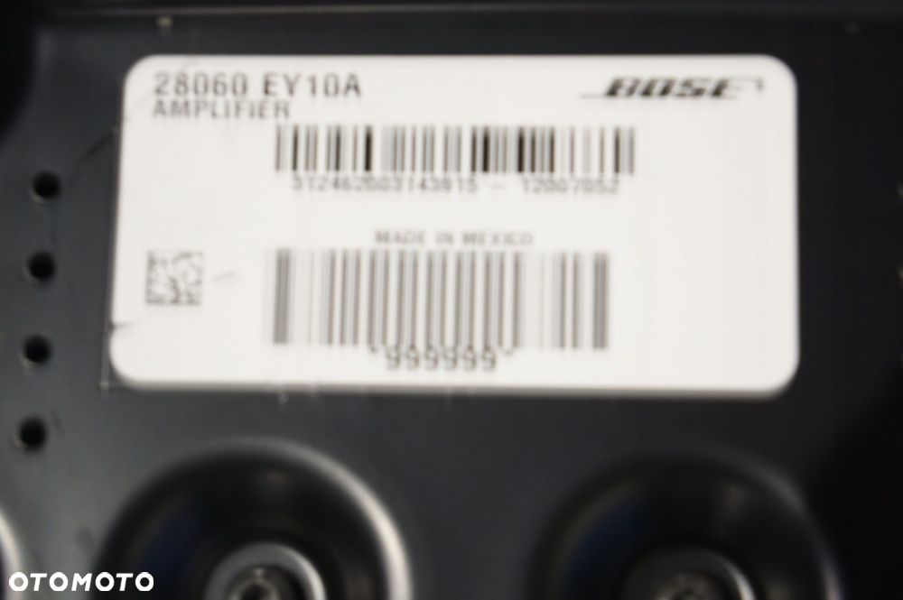 GŁOŚNIKI WZMACNIACZ BOSE 28060EY10A NISSAN QASHQAI I J10 +2 - 6