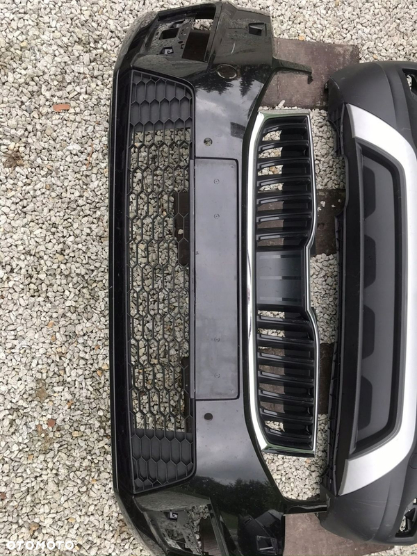 ZDERZAK PRZEDNI SKODA OCTAVIA III LIFT VRS 17-GRIL