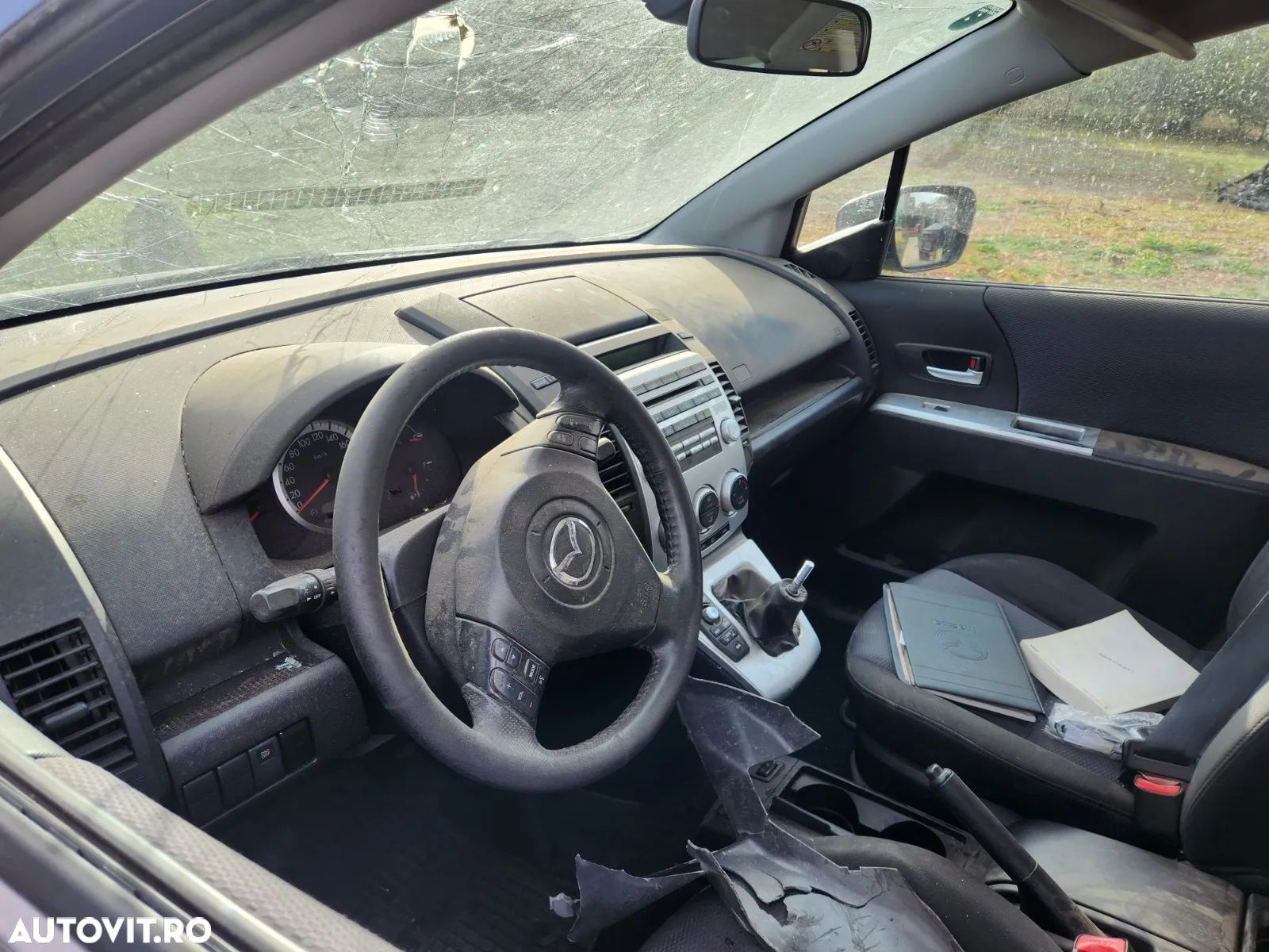 Kit Airbag Airbag Sofer Pasager Modul Airbag Centura Mazda 5 Volan Stanga Dezmembrez Mazda 5 2.0 Di - 1