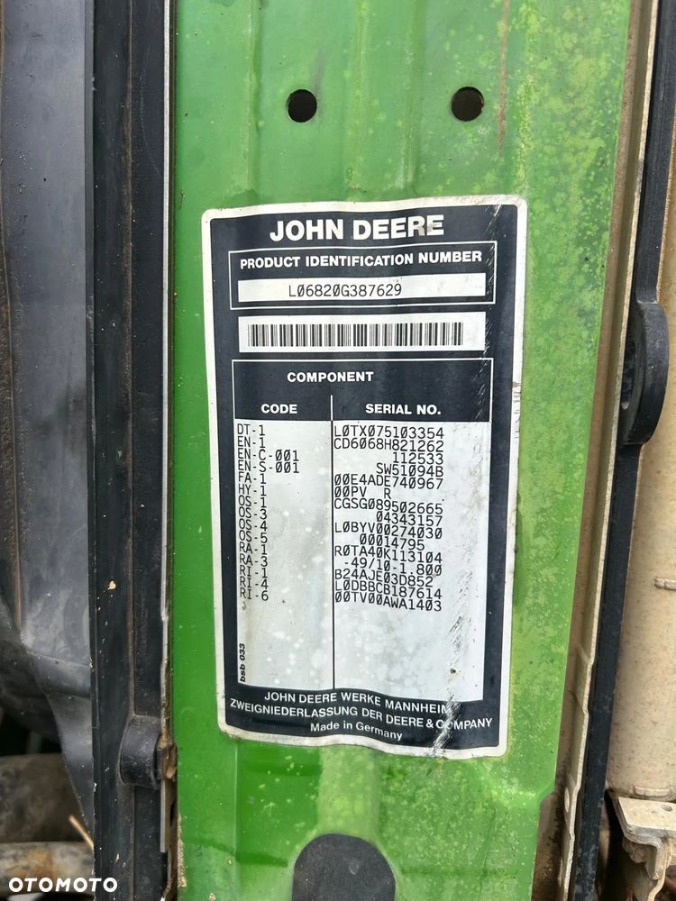 John Deere 6820 - 5