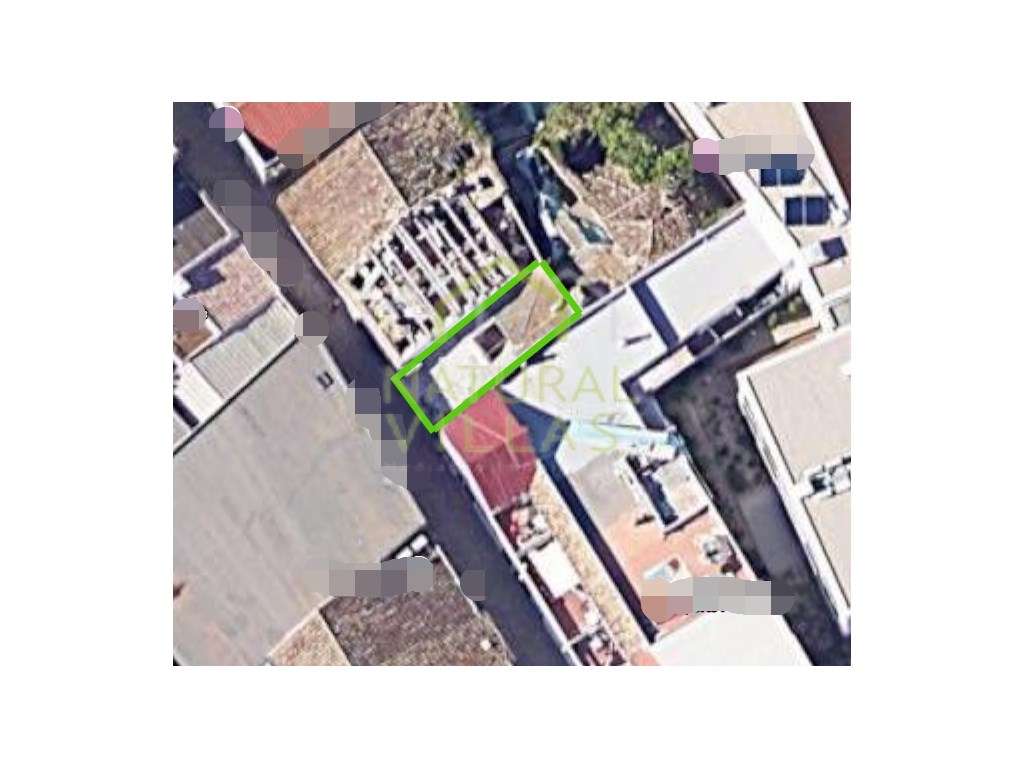 Lote com casa antiga para recuperação, Baixa de Faro - Grande imagem: 3/3