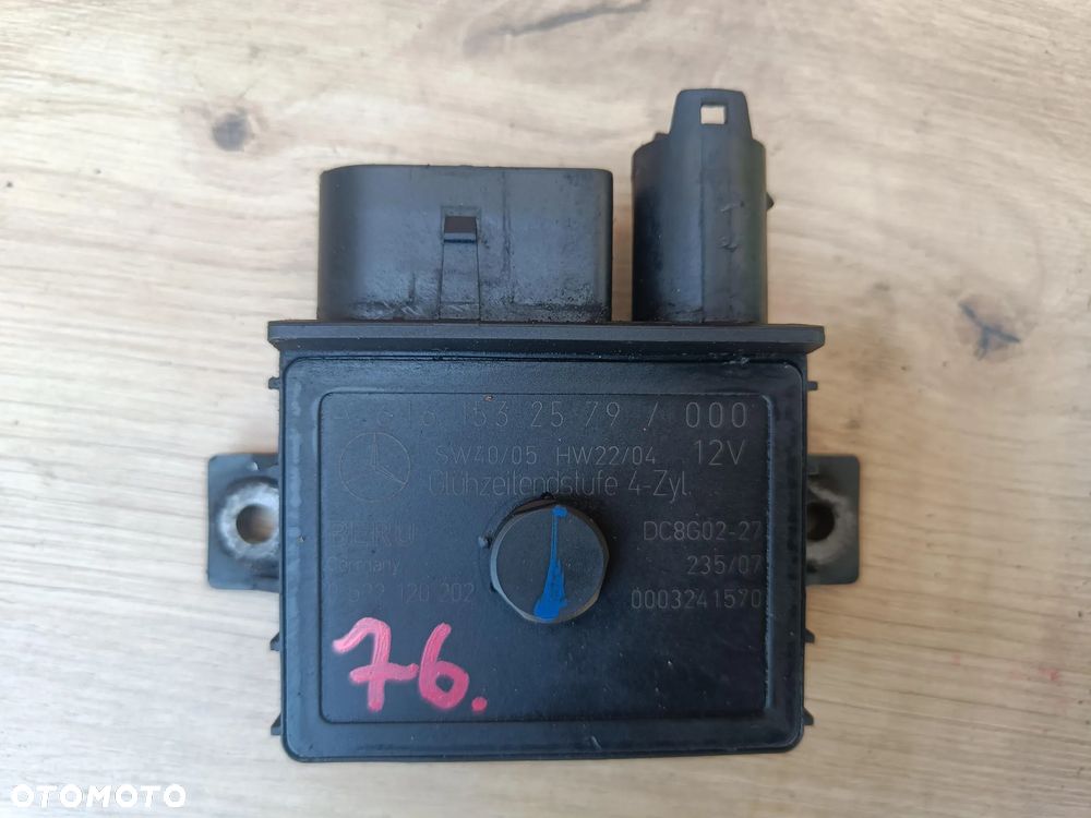 MERCEDES W204 W211 LIFT 2.2 CDI PRZEKAŹNIK ŚWIEC ŻAROWYCH A6461532579 - 1