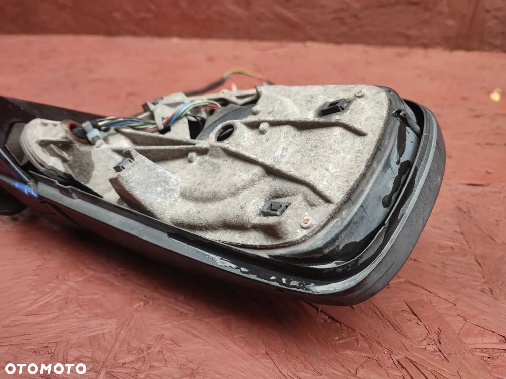 BMW E46 COUPE / CABRIO ORYGINALNE LEWE LUSTERKO ZEWNĘTRZNE WERSJA UK 5PIN + 4 PIN NA KOSTKĘ O NR. 41 3 322 413 OEM - 12