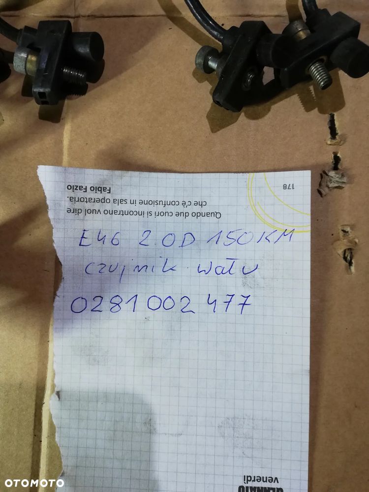 Czujnik położenia wału korbowego BMW 3 E46 E60 E90 E83 0281002477 - 2