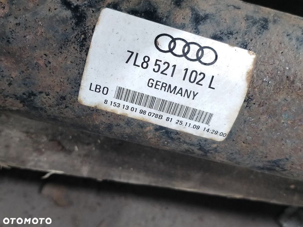 WAŁ NAPĘDOWY TYŁ AUDI Q7 (2005-2015)  7L8521102L 3.0 TDI - 5