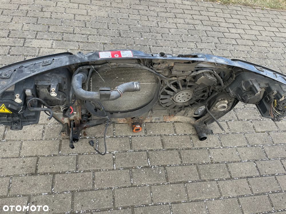 MASKA zderzak przód xenon lampa lewa prawa pas przedni LZ5L LZ3H AUDI A4 B6 - 10