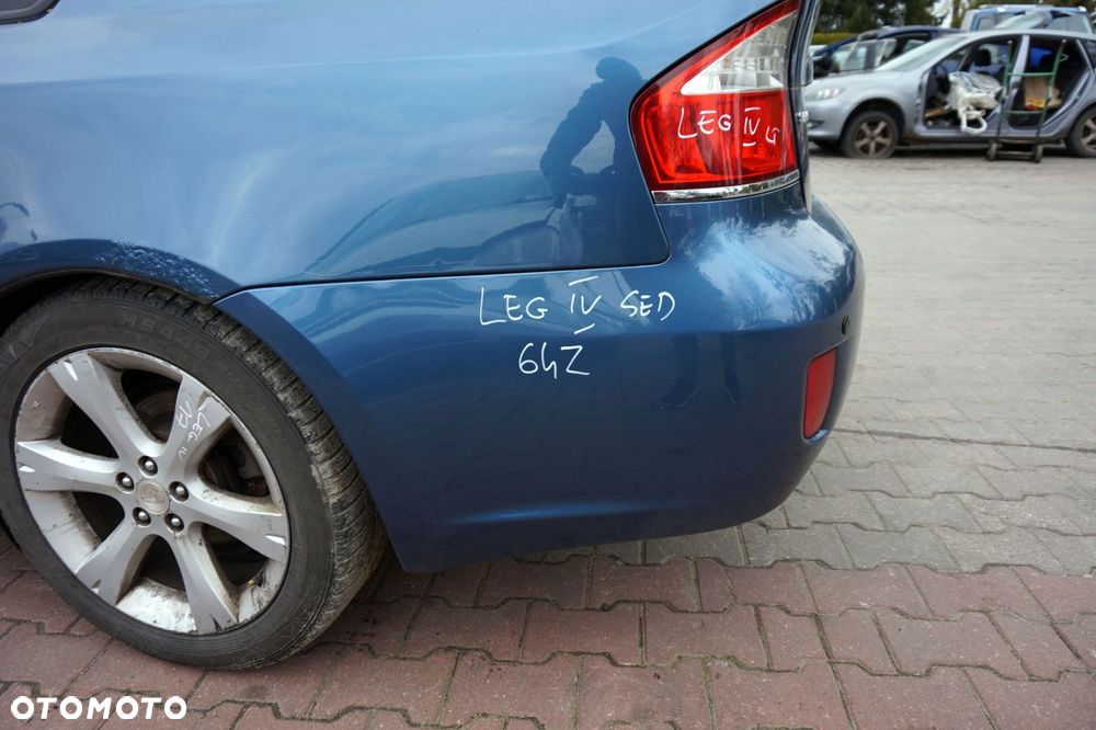 ZDERZAK TYLNY PDC LEGACY IV BL LIFT SEDAN 64Z  NIEBIESKI SUBARU 2006-2009 - 2