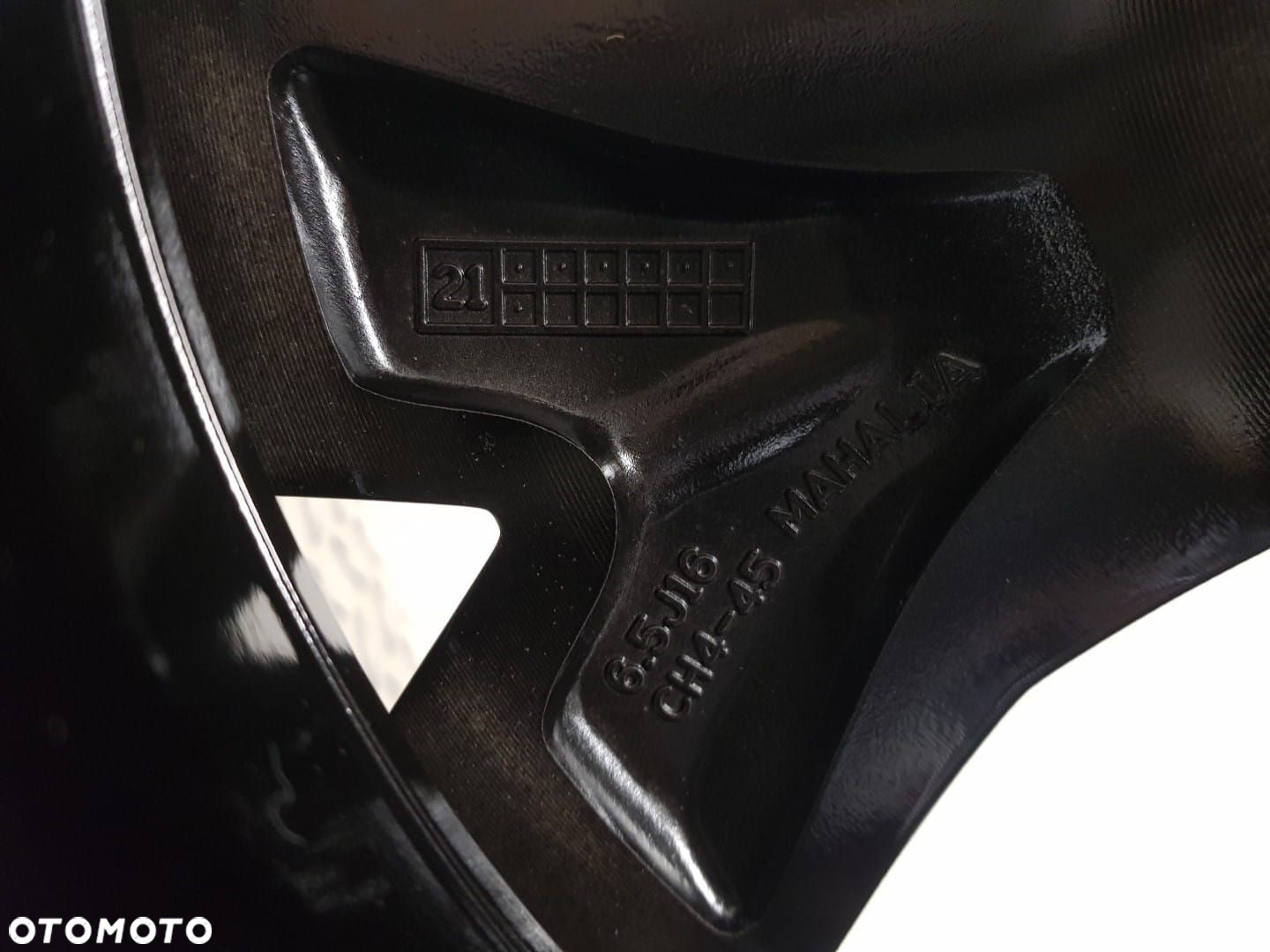 FABRYCZNIE NOWA ORYGINALNA ALUFELGA FELGA ALUMINIOWA RENAULT DACIA 16 x 6.5J ET45  4 x 100 40300428R - 7