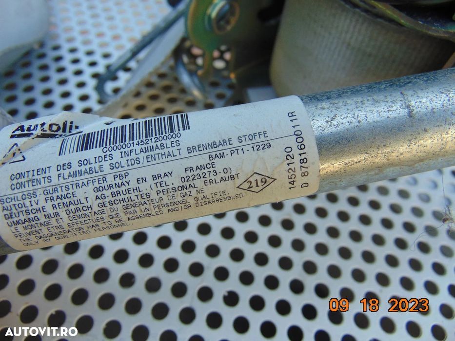 Plansa Bord Renault scenic  an 2009-2016 airbag sofer pasager centuri - 7