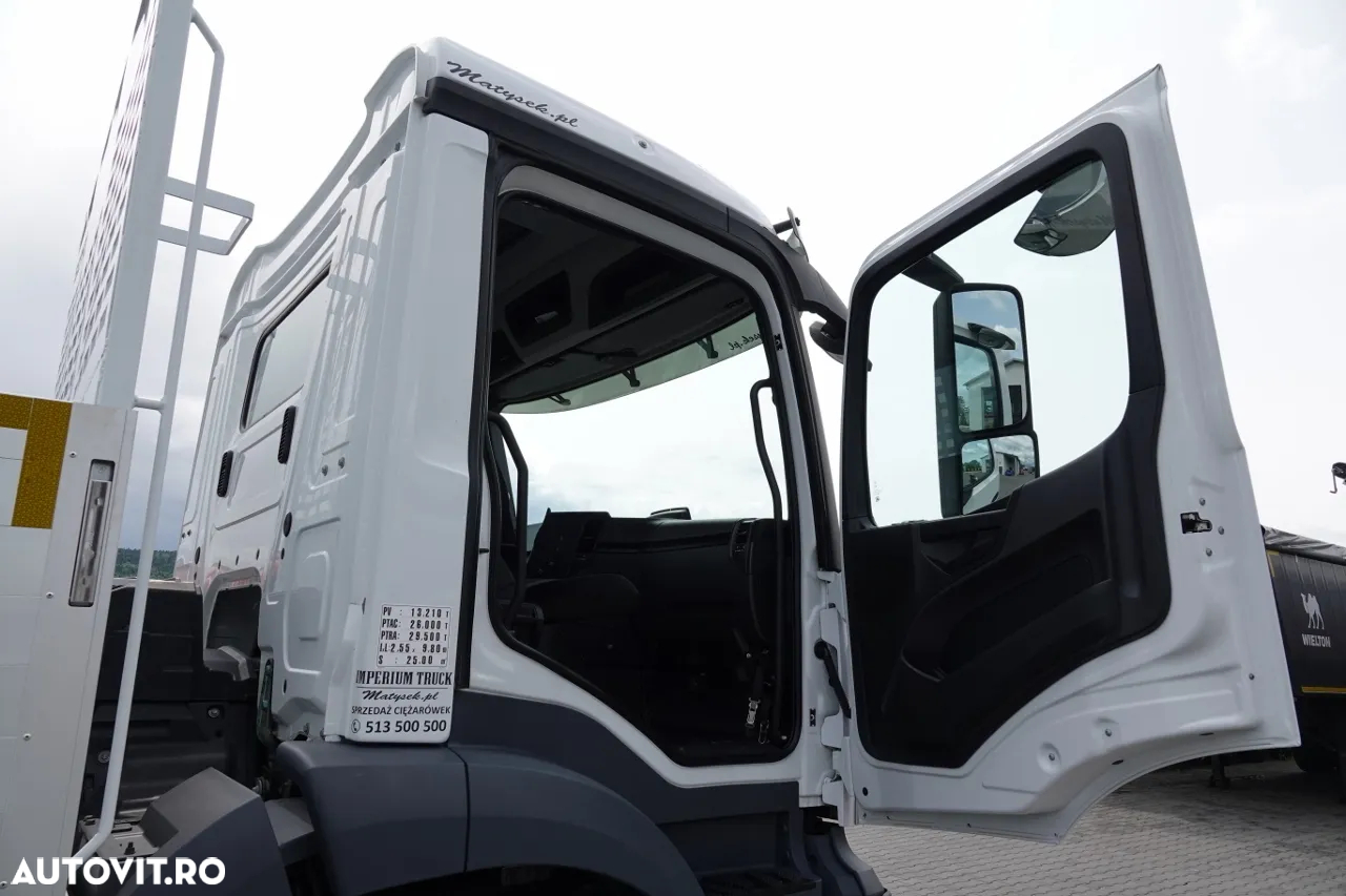 Mercedes-Benz AROCS 2640 / 6x4 / TRANSMISIE - 6,5 M / HDS HIAB 158 DS-4 / extensie: 12,5 M / EURO 6 / RADIO CONTROL / ROTATOR / 2020 / IMPORTAT - 36
