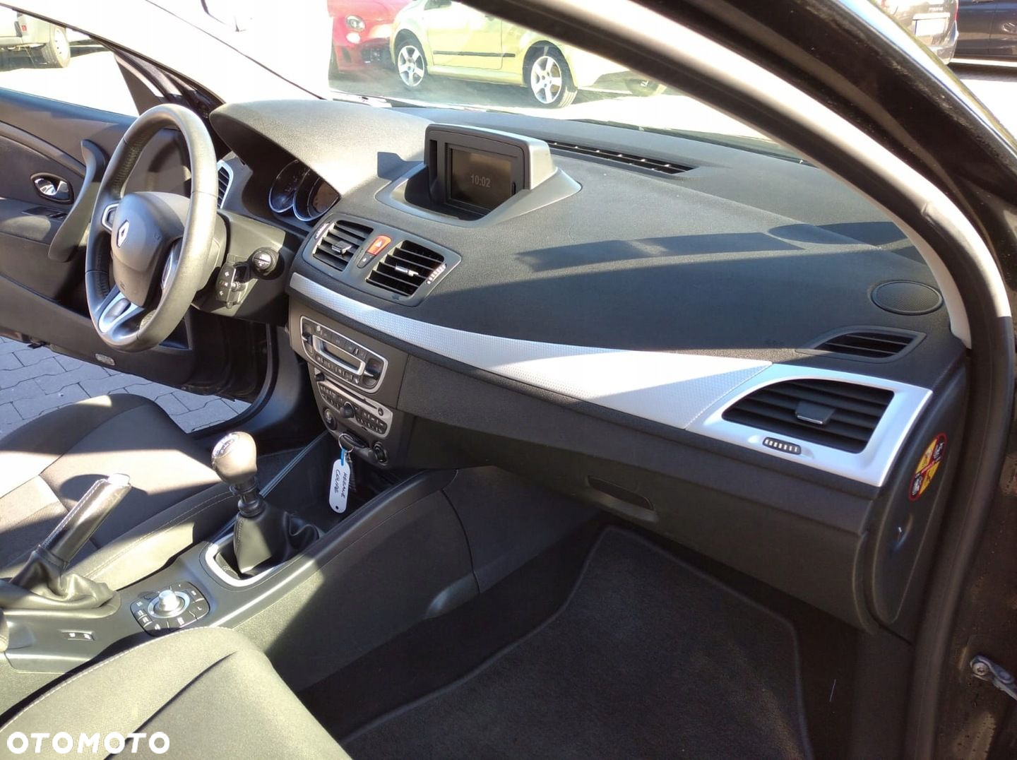 RENAULT MEGANE 3 III COUPE 3D 08- DESKA KONSOLA PASY PODUSZKI AIRBAG KPL - 4