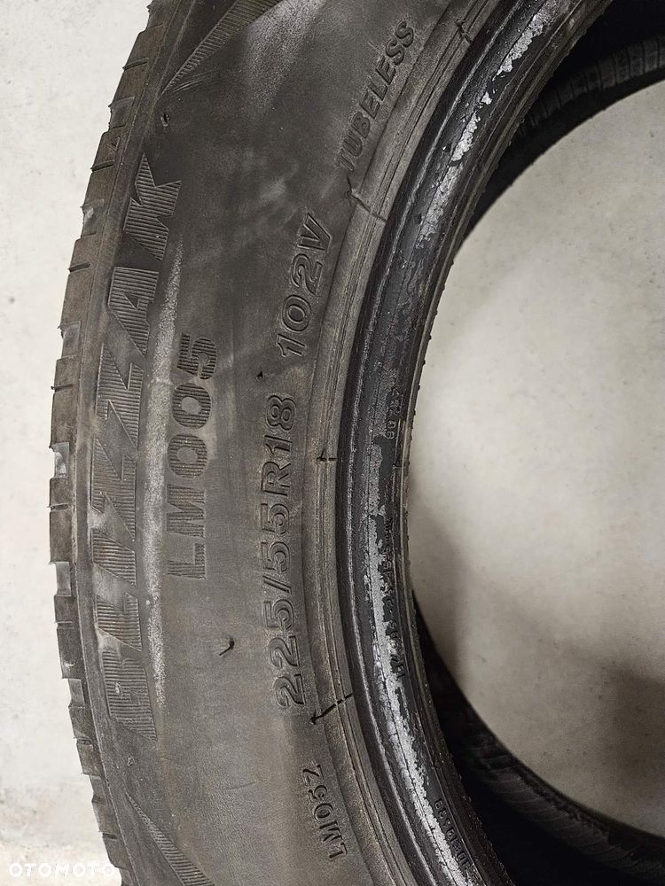 KOMPLET OPON ZIMOWYCH 225/55R18 2X MICHELIN + 2X BRIDGESTONE - 8