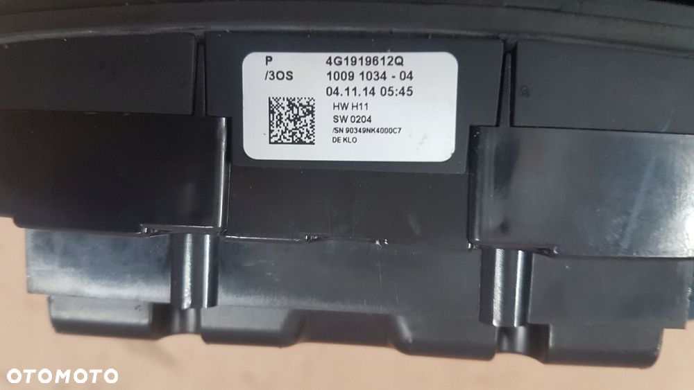 panel sterowania mmi audi 4g1919612q - 4