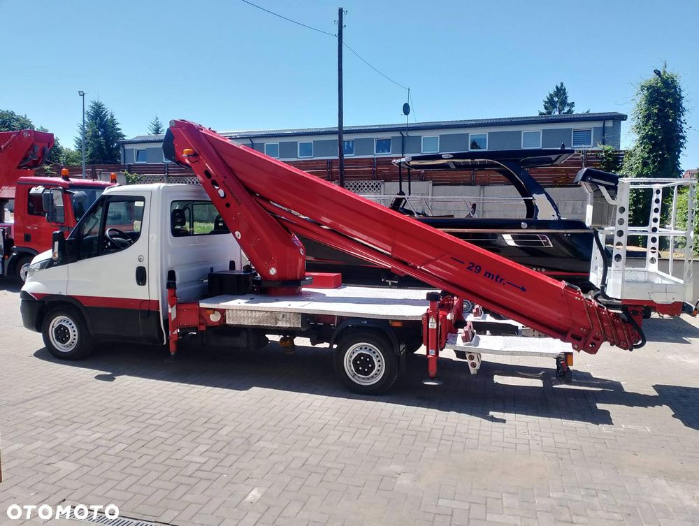 Iveco Podnośnik Koszowy Ruthmann TB290 Zwyżka 29 Metrów 17 w Bok UDT  Import Jak Wumag Gsr Multitel - 3