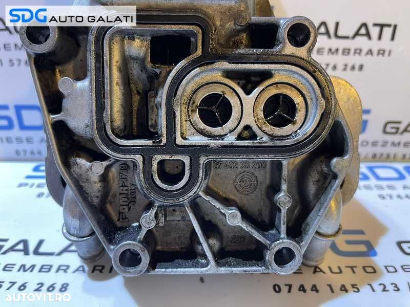 Suport Corp Carcasa Filtru Radiator Termoflot Ulei Opel Signum 2.2 DTI 2003 - 2008 Cod 90571672 - 6