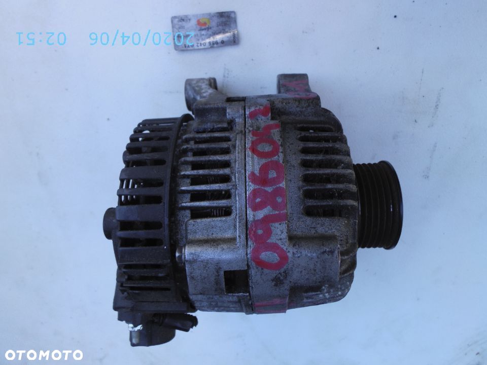 ALTERNATOR CITROEN PEUGEOT 0986042071 BOSCH 70A BERLINGO PARTNER EXPERT C15 JUMPY XSARA 206 306 - 1