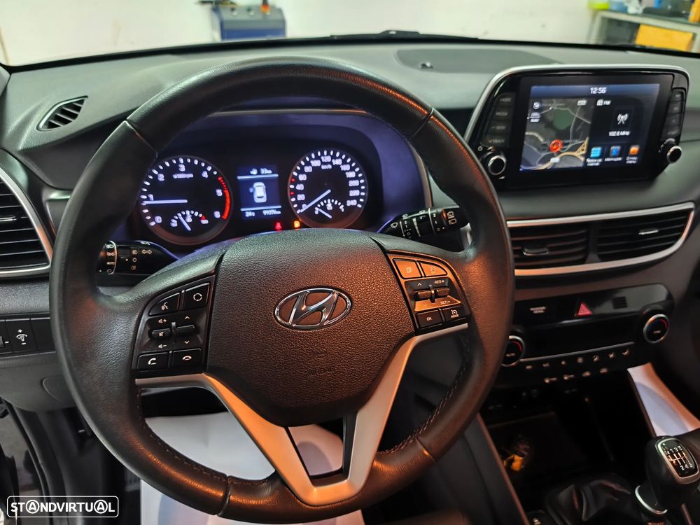 Hyundai Tucson 1.6 CRDi Premium+Pack Pele - 12