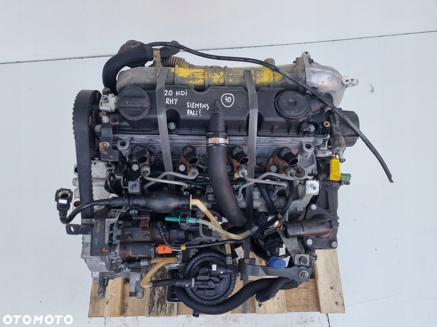 SILNIK KOMPLET Peugeot Partner II 2.0 HDI siemens RHY - 2