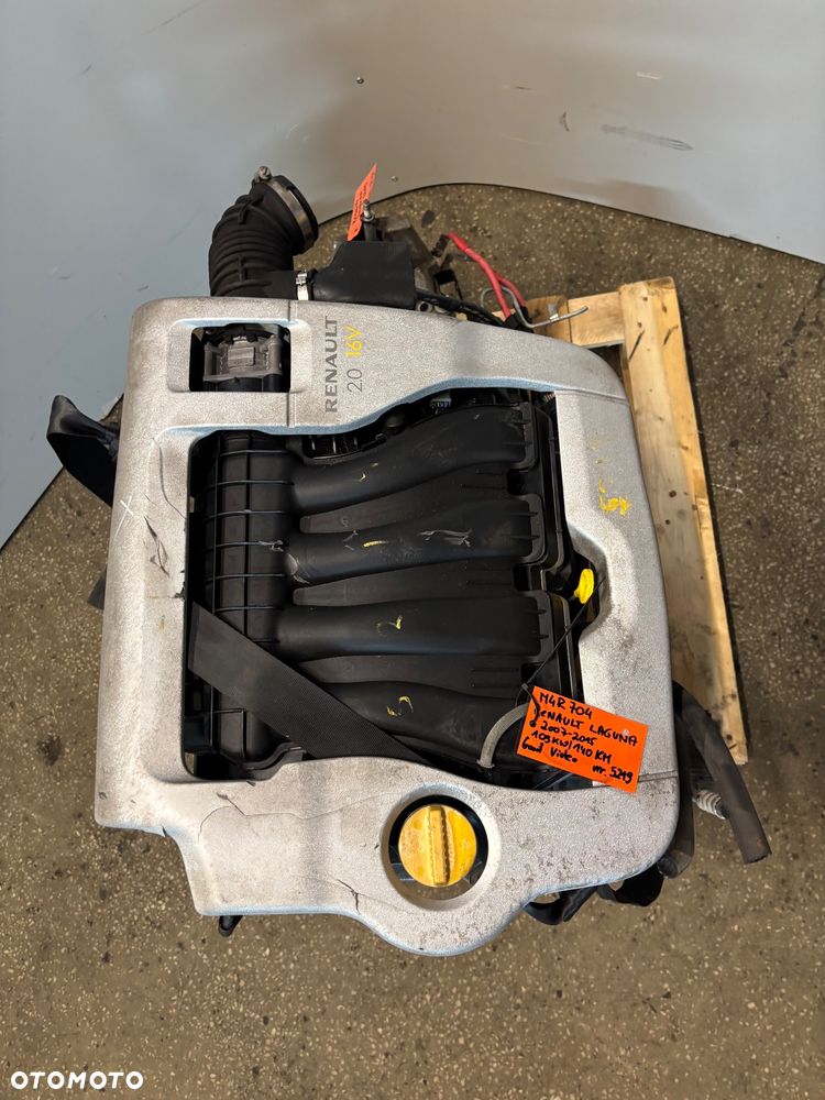 Silnik KOMPL Renault Laguna M4R704 M4RC704 2.016v film video - 4