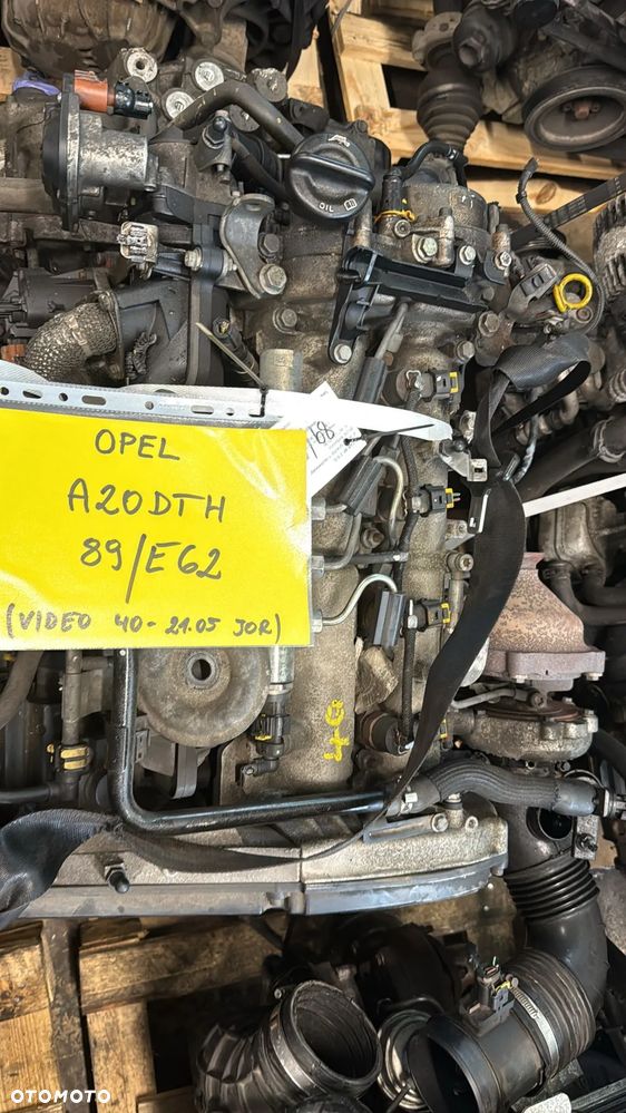 Opel A20DTH 2.0 diesel silnik kompletny z pełnym osprzętem gotowy do montażu VIDEO PRACY SILNIKA - WHATSAPP LUB LINK W OPISIE - 7