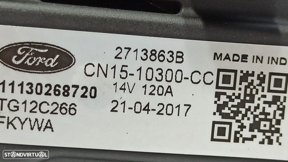 ALTERNADOR FORD KA+ ULTIMATE - 2