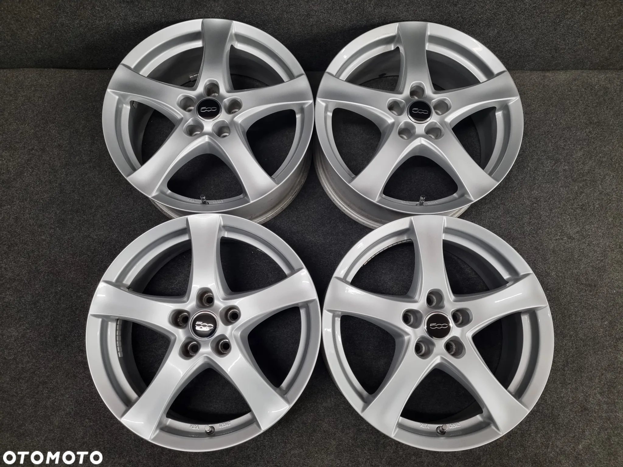 Alufelgi Borbet Fiat 500X, Fiat Croma 17 cali 5x110 4szt. ŁADNE! - 2