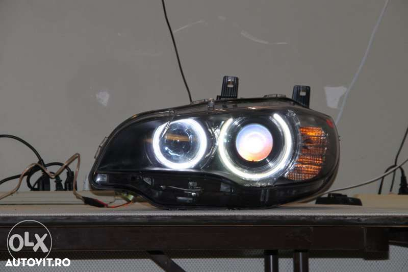 ANGEL EYES pentru BMW 120W E60 E61 E70 X5 E71 X6 E82 E87 E88 E90 LCI E91 LCI  CALITATE PREMIUM ⭐️⭐️⭐️⭐️⭐️ - 5