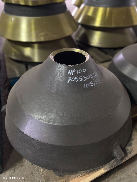 Metso HP100 komplet stożków do kruszarki 18%Mn - 2