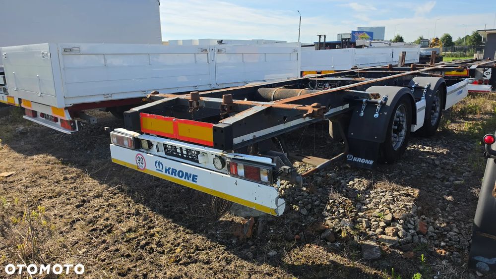 Krone TANDEM BDF 7.45-7.80m KRONE DHL/DACHSER/DPD DOLNY ZACZEP  2015ROK OPONY 385/55R22.5 HAMULCE TARCZOWE MOŻLIWOŚĆ TRANSPORTU - 2